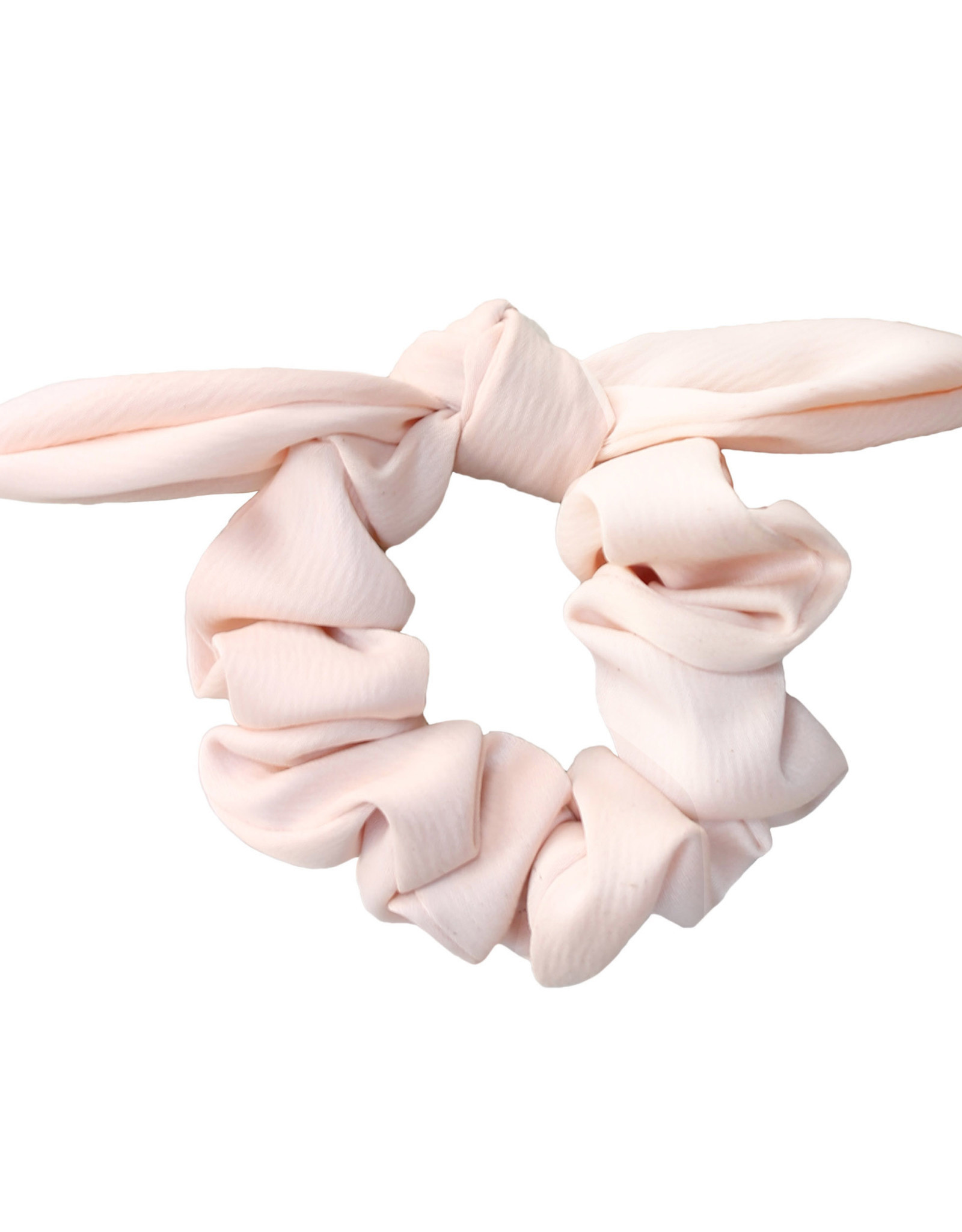 Jackie J Jackie J Scrunchie Made with a Bow Knot Pink