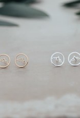 Glee Snow Cap Studs