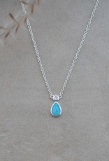 Glee Paradise Necklace - Blue Opal