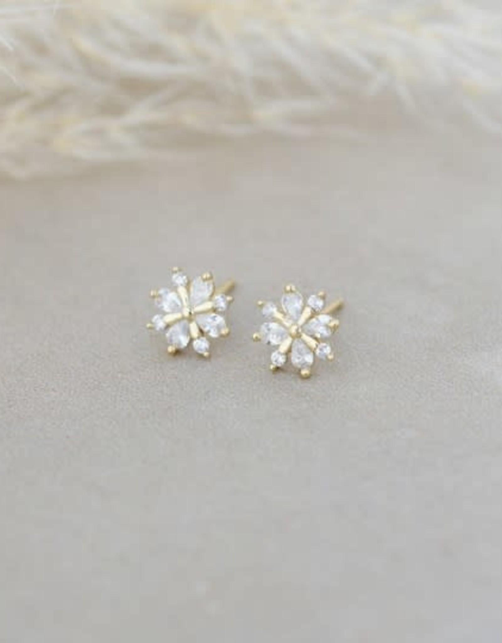 Glee Snow Crystal Studs