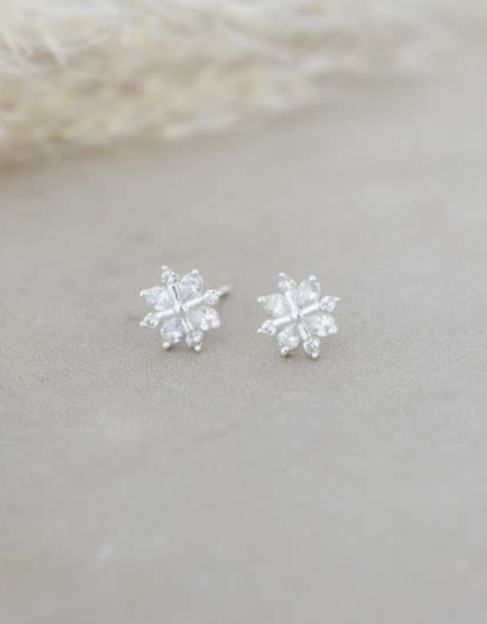 Glee Snow Crystal Studs