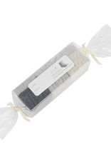 Lemon Loungewear 3Pk Non Terry Tootsie Roll Foam Crew Sock Medium Grey
