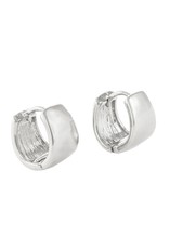 Jackie J Jackie J Huggie hoop earring Silver