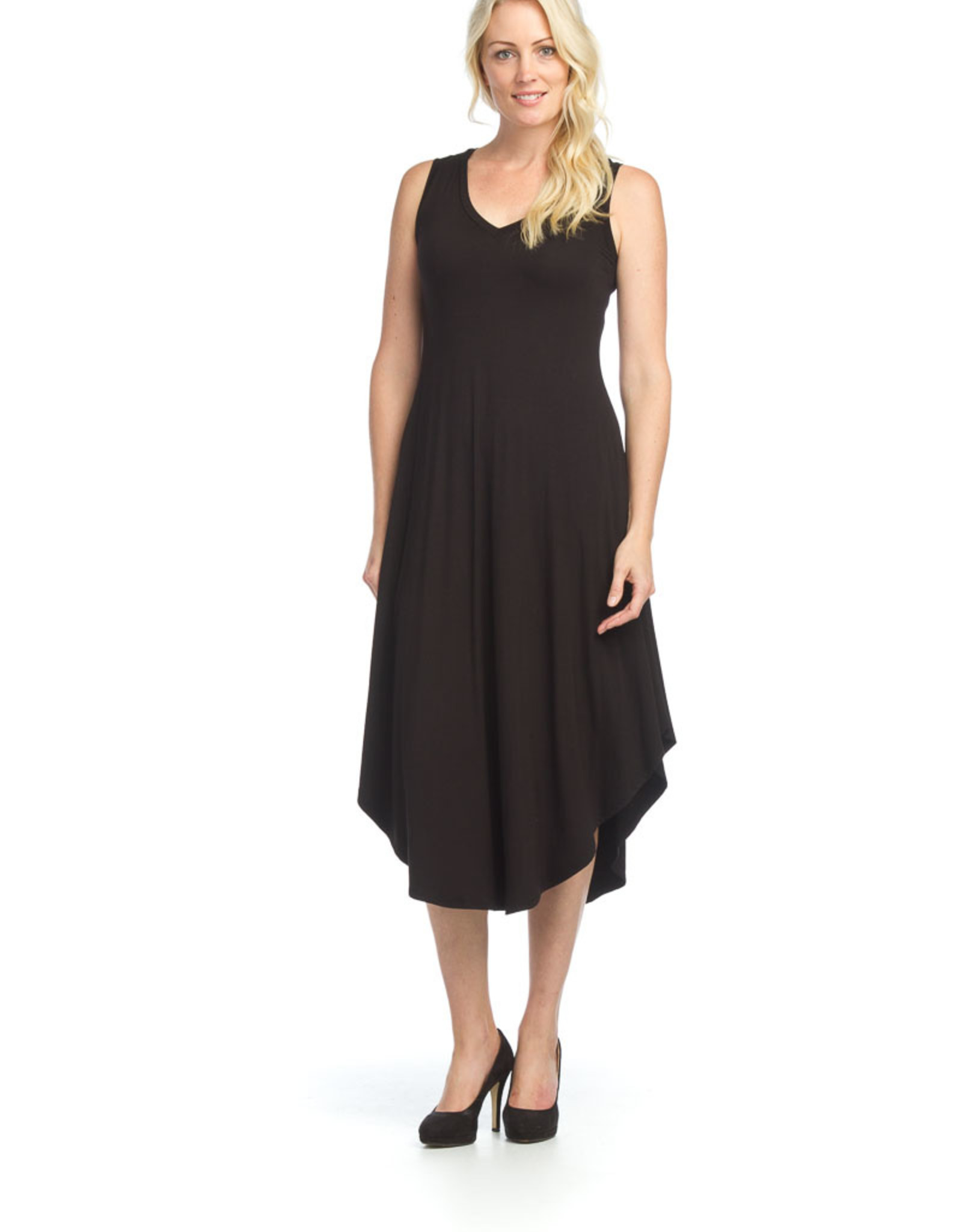 Papillon Soft Stretchy Maxi Dress with Pockets