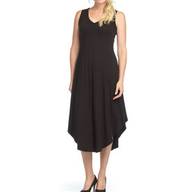 Papillon Soft Stretchy Maxi Dress with Pockets