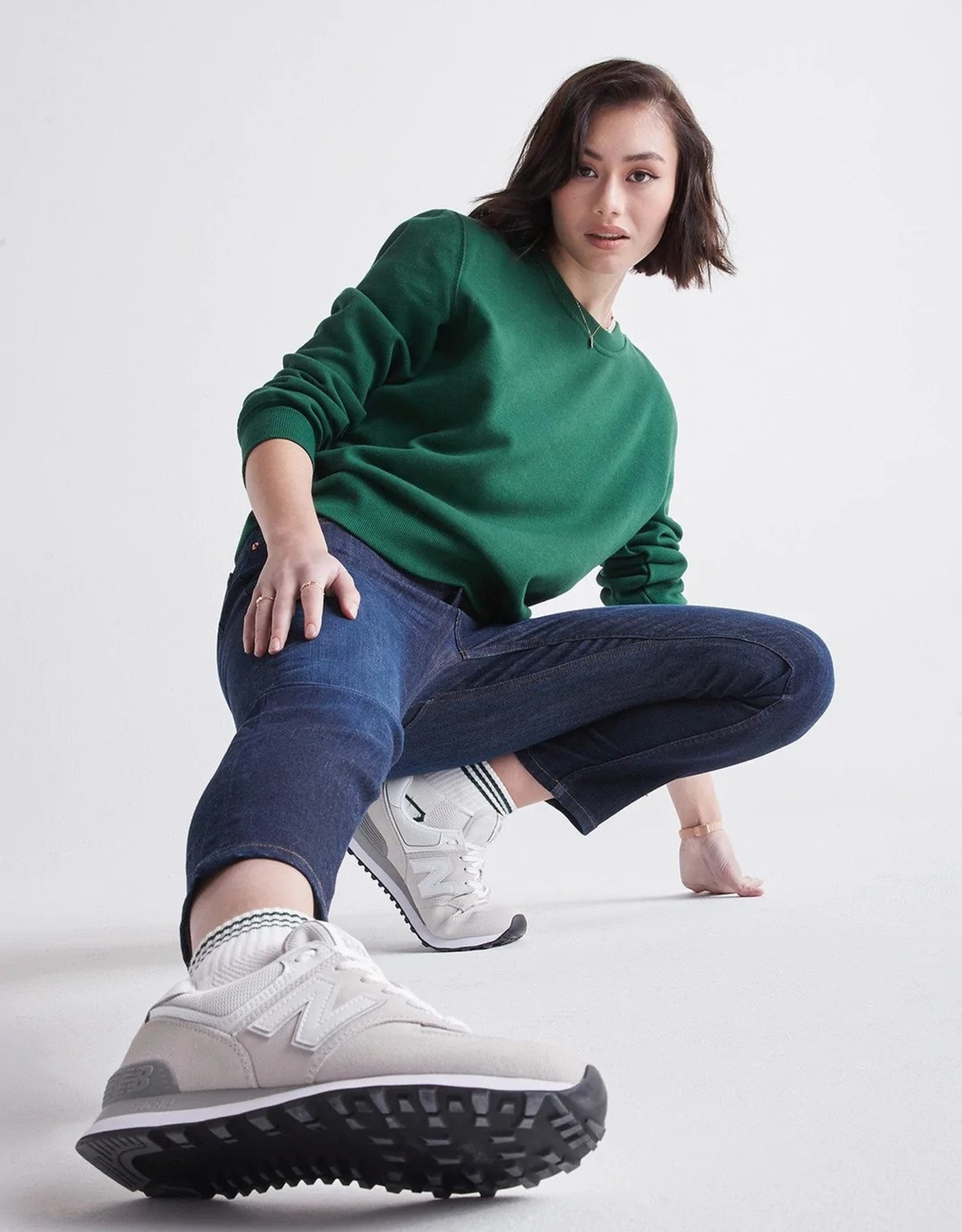 Duer Girlfriend Jean - Dark Stone