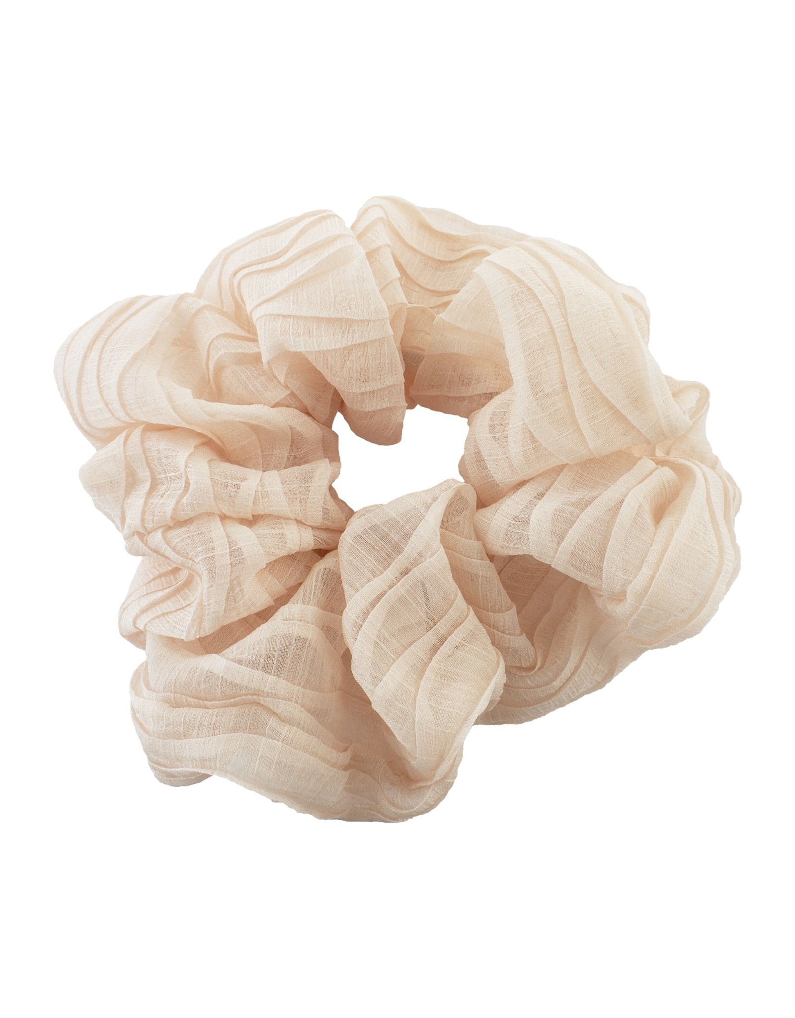 Jackie J Sheer hair scrunchie Pink