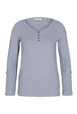 Tom Tailor Striped Henley L/S Top