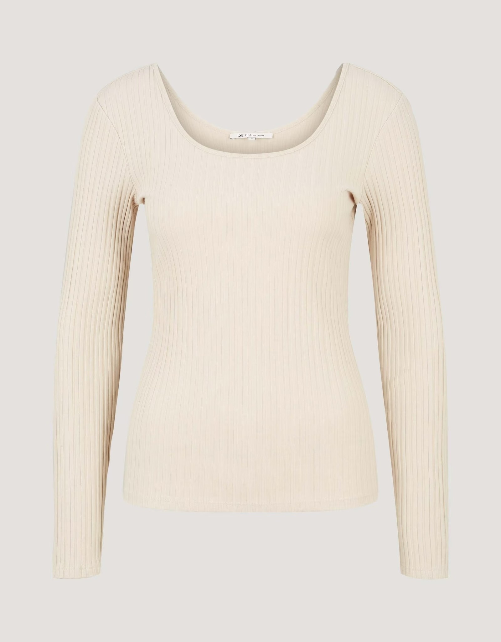 Tom Tailor Ribbed L/S Top