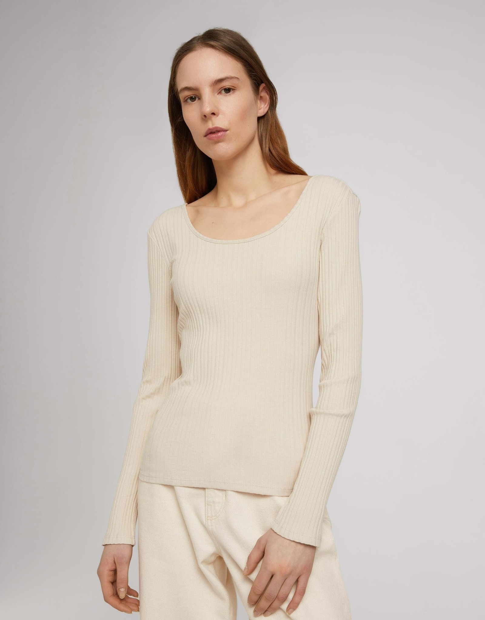 Tom Tailor Ribbed L/S Top
