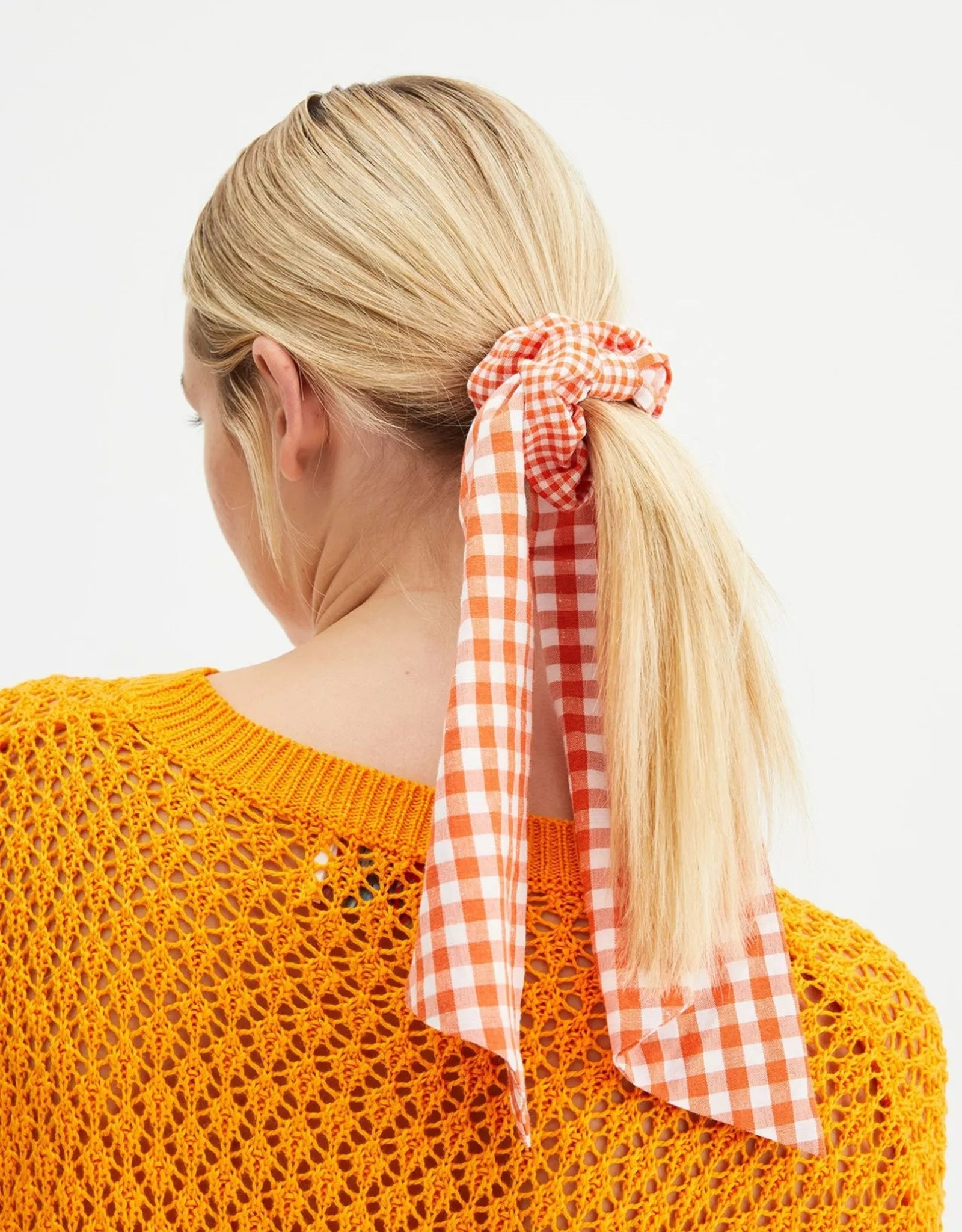 Compania Fantastica Compania Gingham Scrunchie