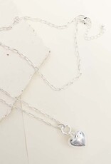 Merx Inc. Fashion Chain Necklace Silver 90CM+EXT