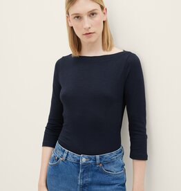 Tom Tailor Boat Nk Knit 3/4 Sleeve Top