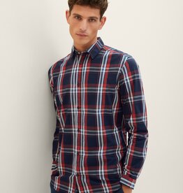 Tom Tailor Mens Plaid Shirt