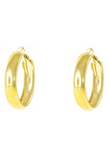 Jackie J Jackie J 1.5â€² Large hoops Gold