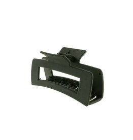 Jackie J Jackie J Rectangle matte colored clip Black