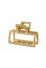 Jackie J Jackie J 1.5â€³ | open rectangular hair grabber Gold