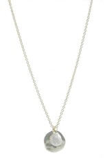 Merx Inc. Merx Fashion Chain Necklace KC Gold with White Pearl
