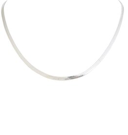 Merx Inc. Merx Short necklace Shiny Silver (45+7cm)