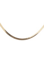 Merx Inc. Merx Short necklace Shiny Gold (45+7cm)