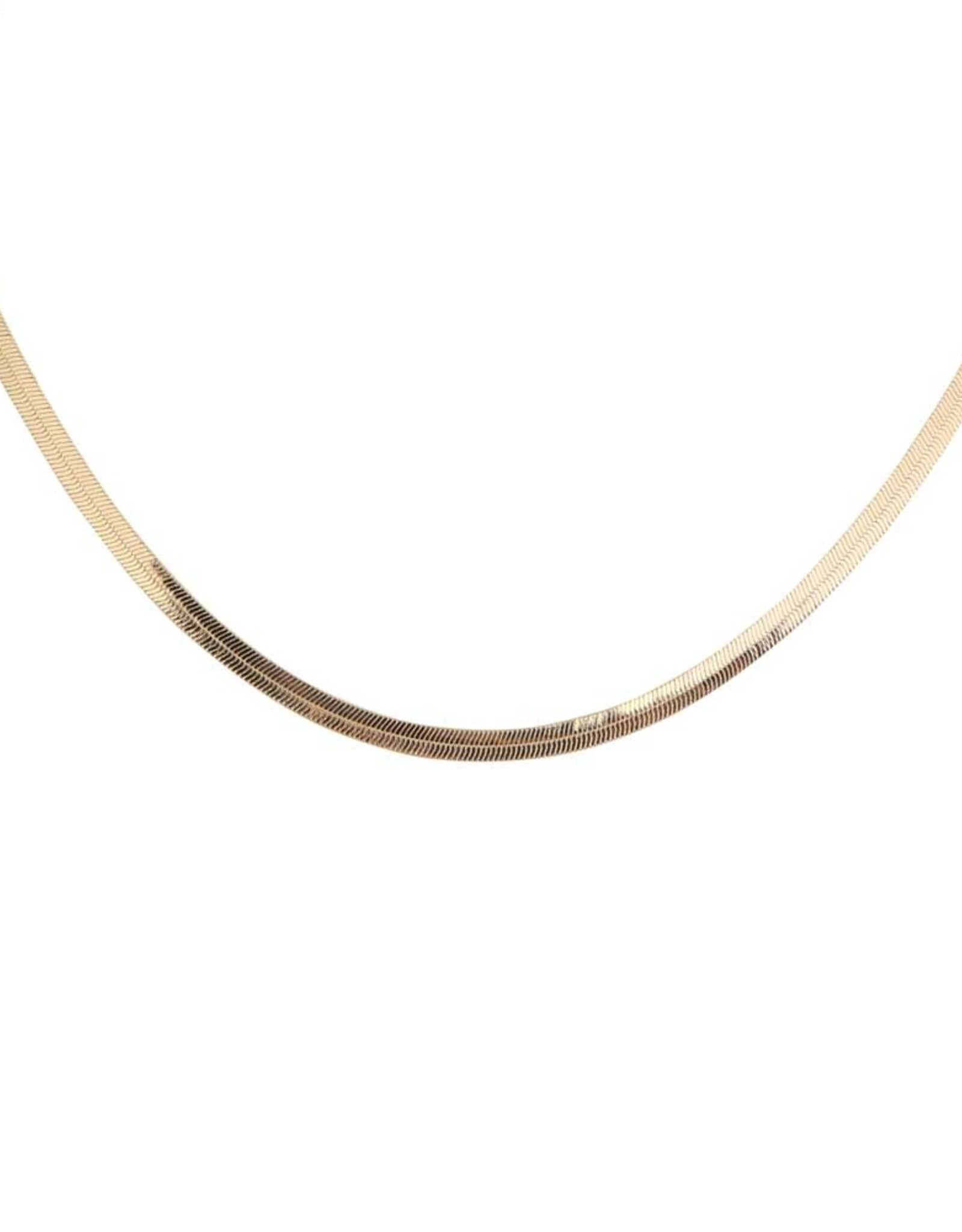 Merx Inc. Merx Short necklace Shiny Gold (45+7cm)