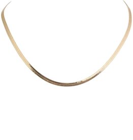 Merx Inc. Merx Short necklace Shiny Gold (45+7cm)