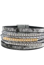 Merx Inc. Merx Fashion Bracelet M-RH+light M-KC gold+64+412+PU16