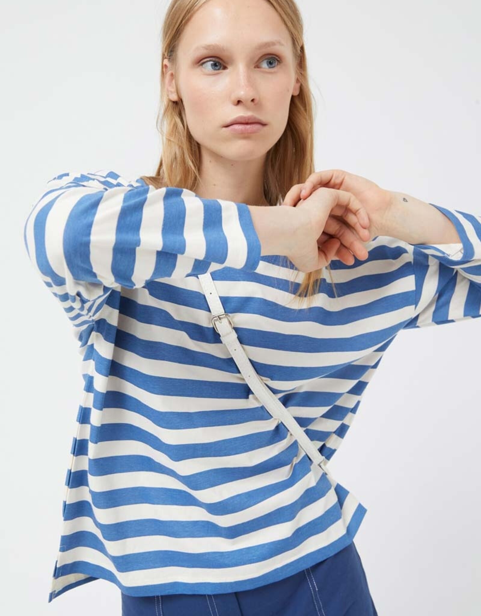 Compania Fantastica Striped Pullover