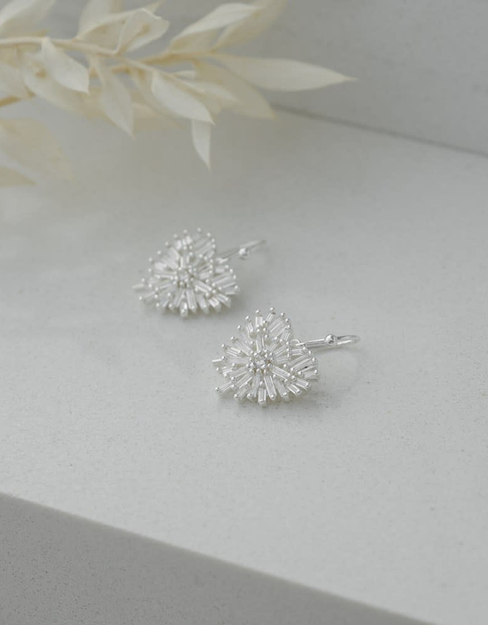 Glee Glee Elaborate Heart Earrings