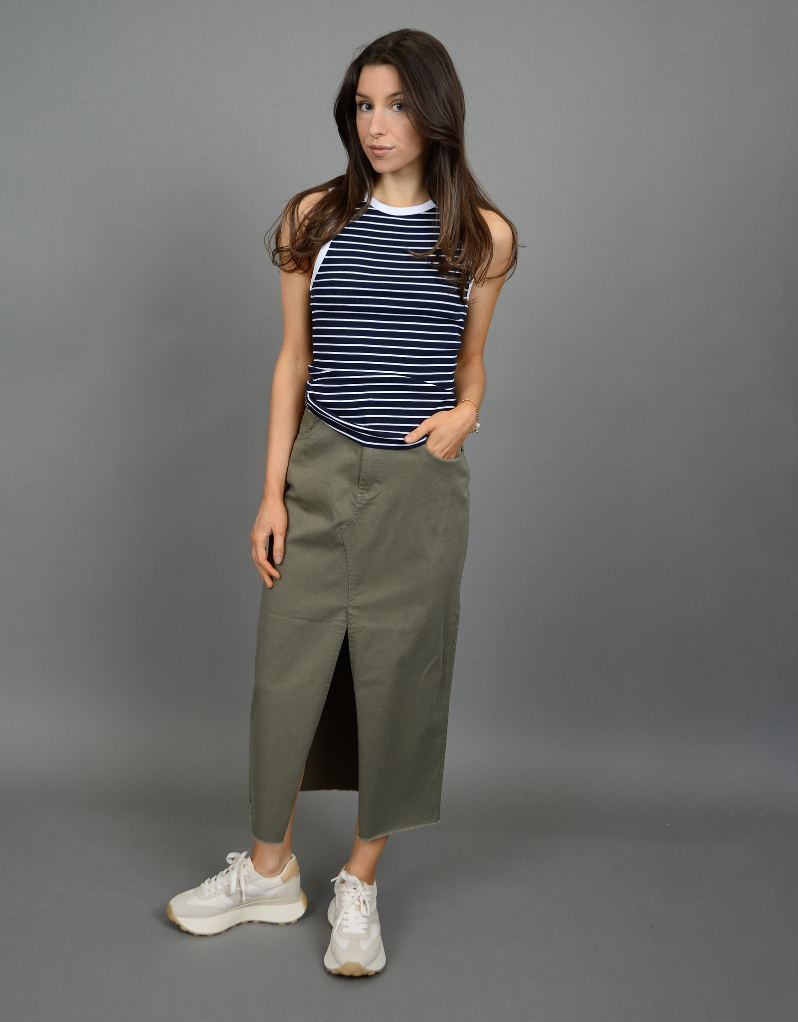 RD Style RD Seraphina Stretch Twill Skirt