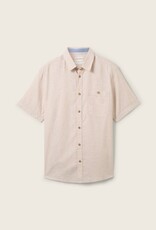 Tom Tailor Mens S/S Linen Shirt