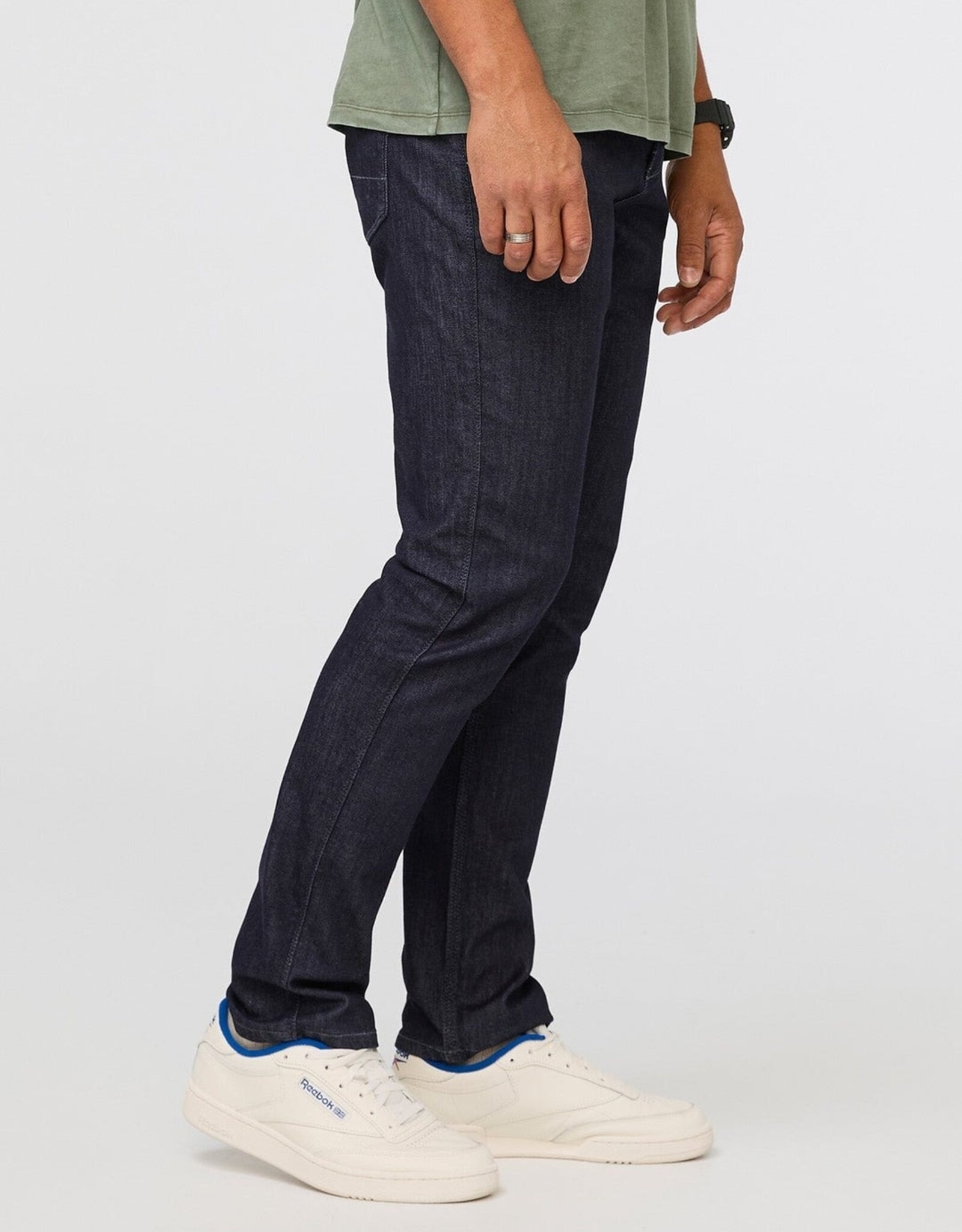 Duer MENS Performance Denim Relaxed Taper - Rinse