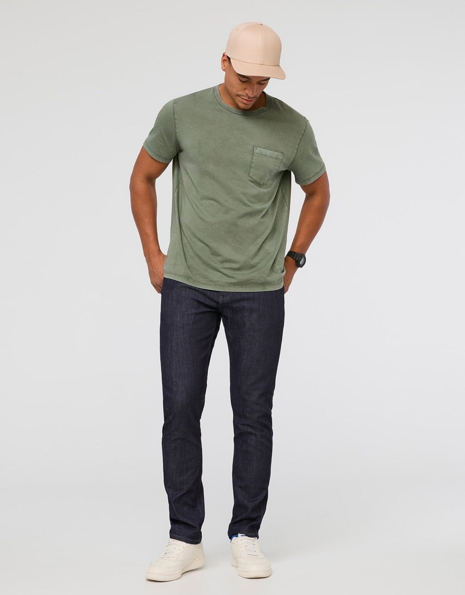 Duer MENS Performance Denim Relaxed Taper - Rinse