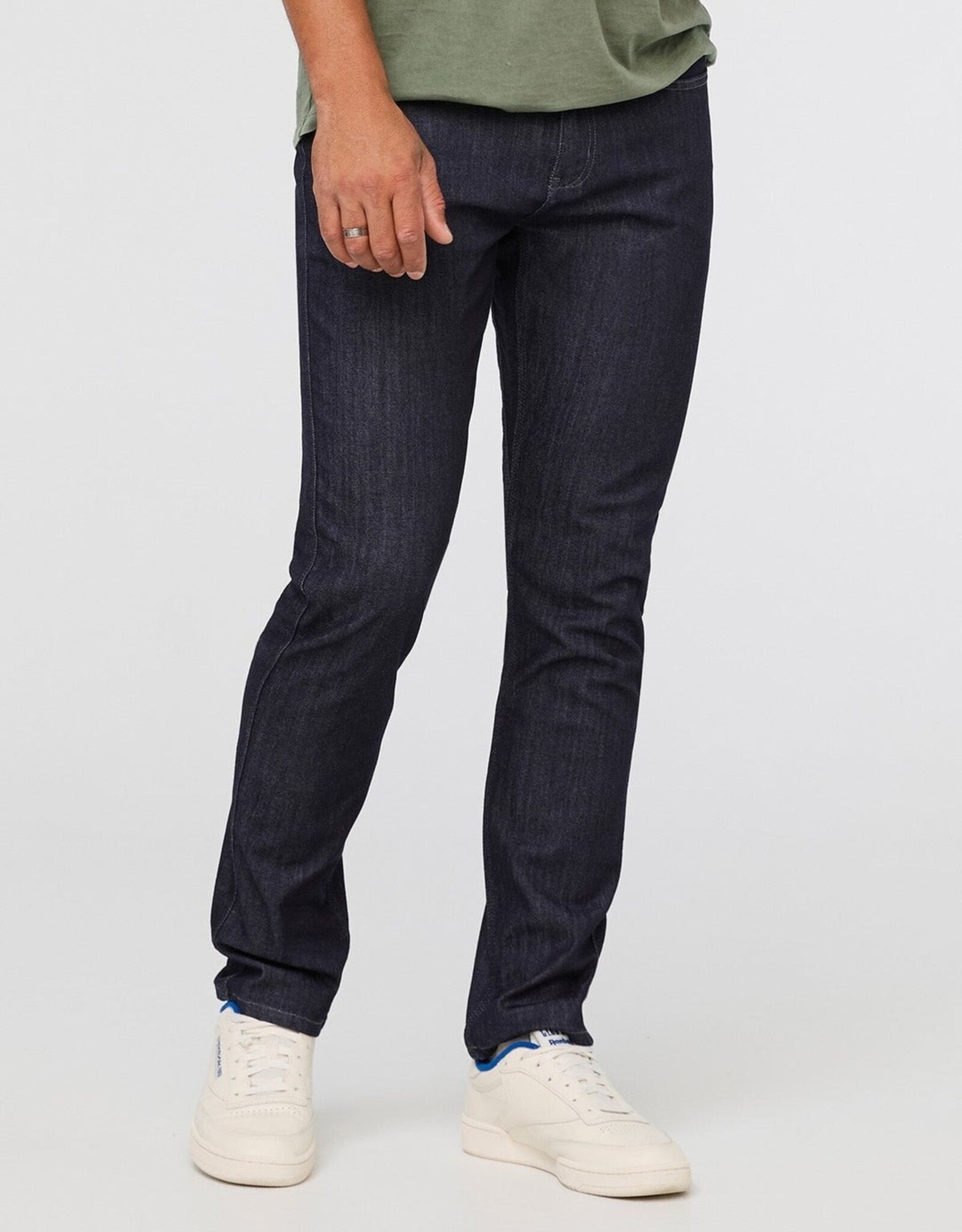 Duer MENS Performance Denim Relaxed Taper - Rinse