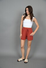 RD Style Sam Linen Shorts w Elastic Waist