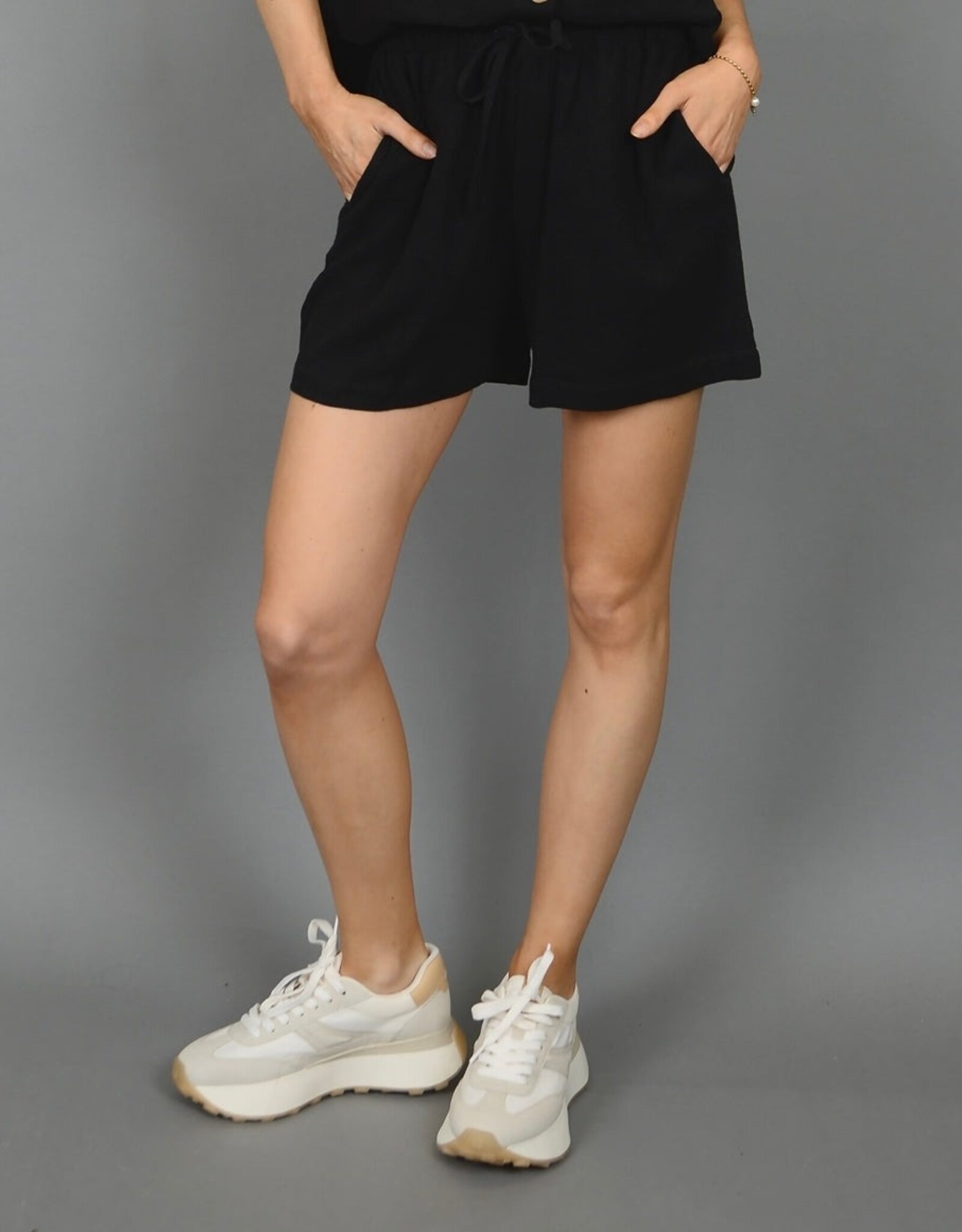 RD Style Sam Linen Shorts w Elastic Waist