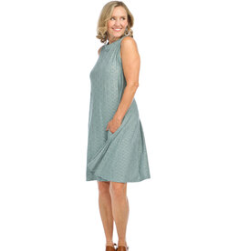 Papillon Stretch Eyelet Aline Dress