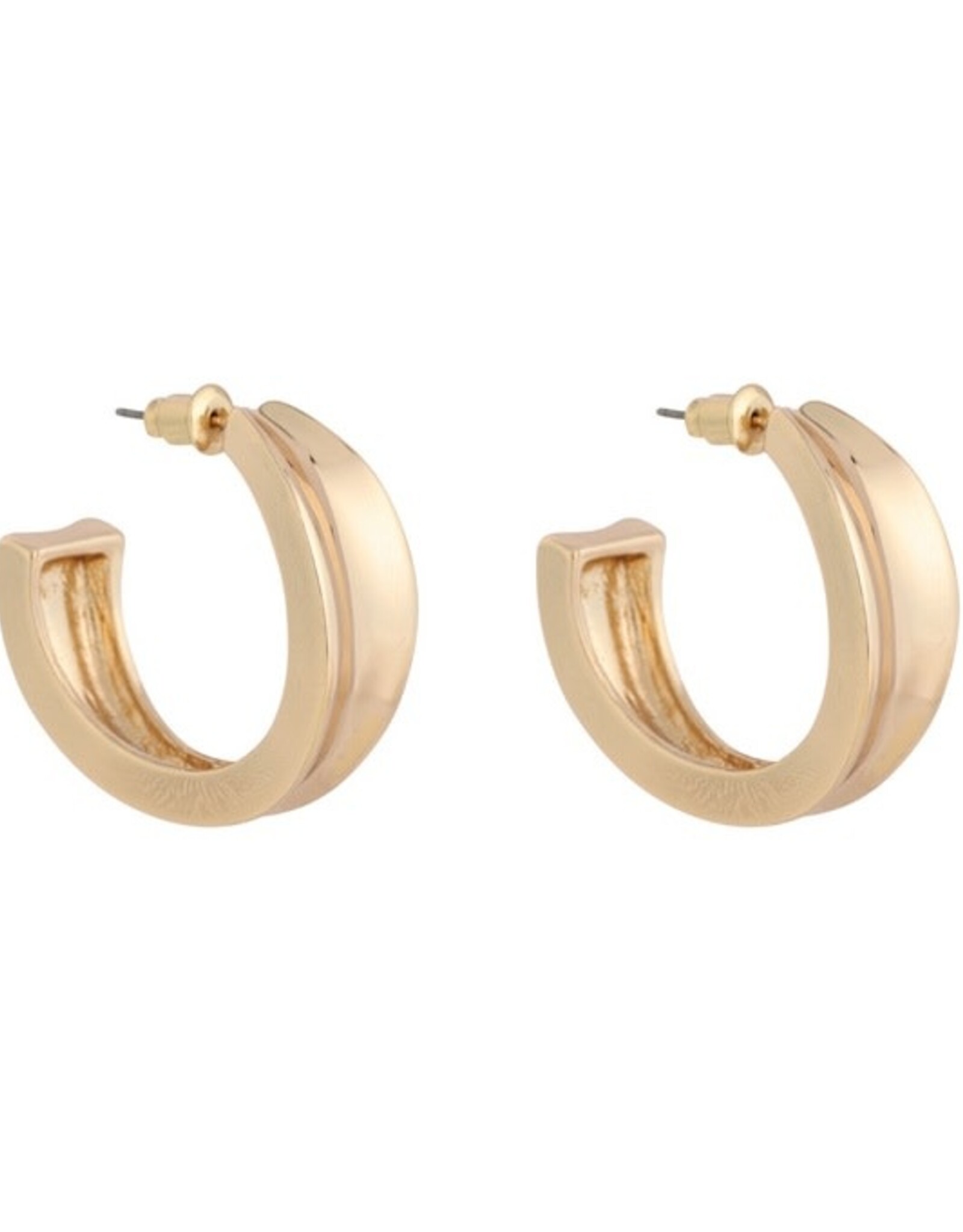 Merx Inc. Merx 30mm Thick Hoop Gold