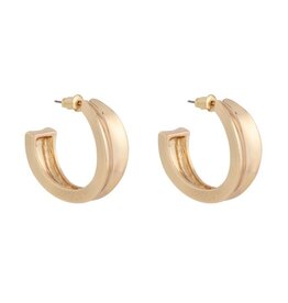 Merx Inc. Merx 30mm Thick Hoop Gold