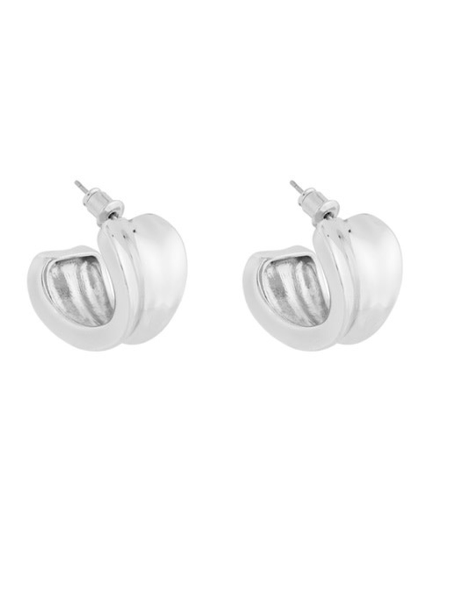 Merx Inc. Merx 19mm Thick Hoop Silver