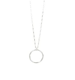 Merx Inc. Merx Disc Pendant 82cm Silver