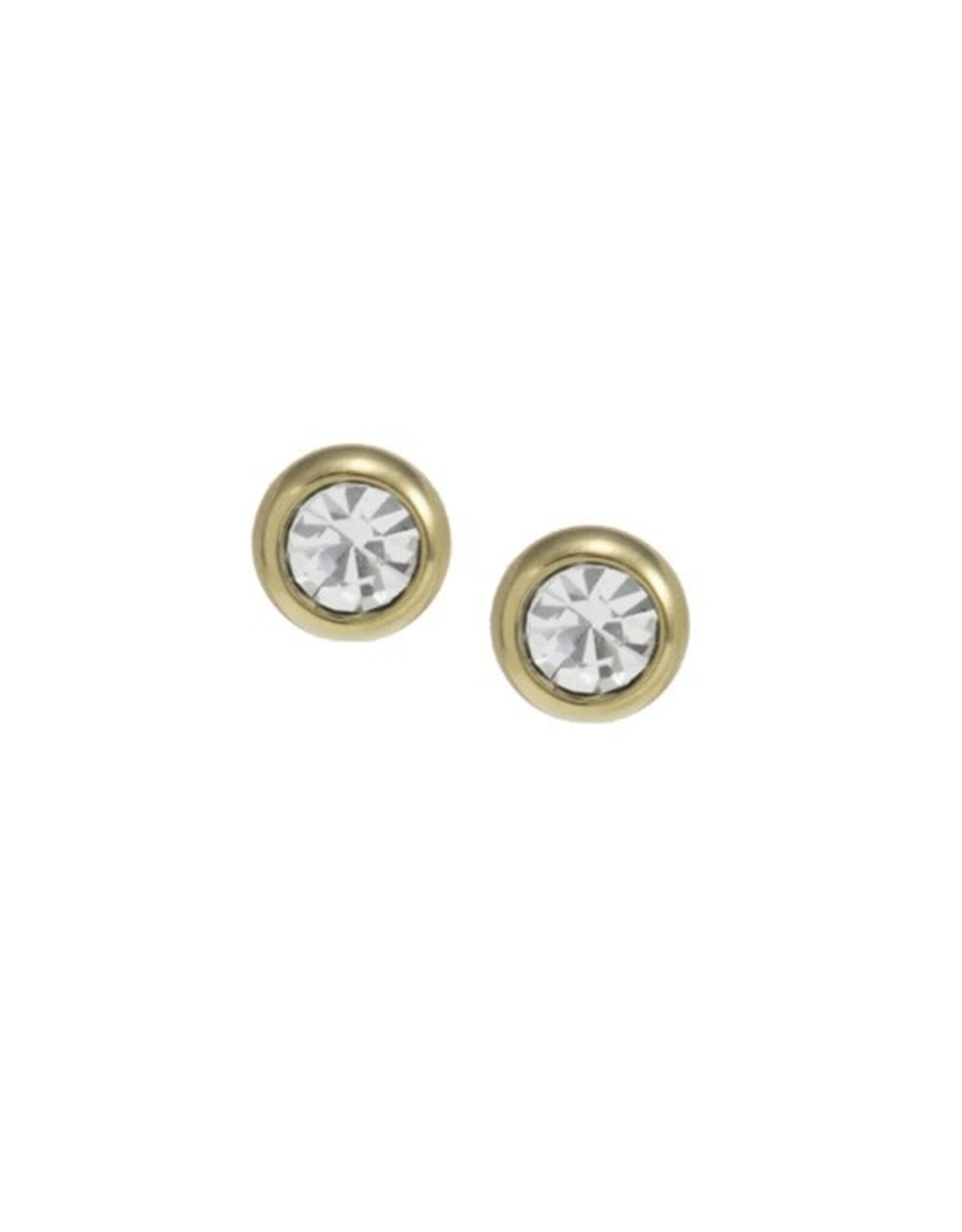 Merx Inc. Merx Crystal Studs Gold