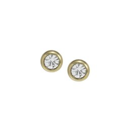 Merx Inc. Merx Crystal Studs Gold