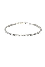 Merx Inc. Merx Crystal Tennis Bracelelt Silver