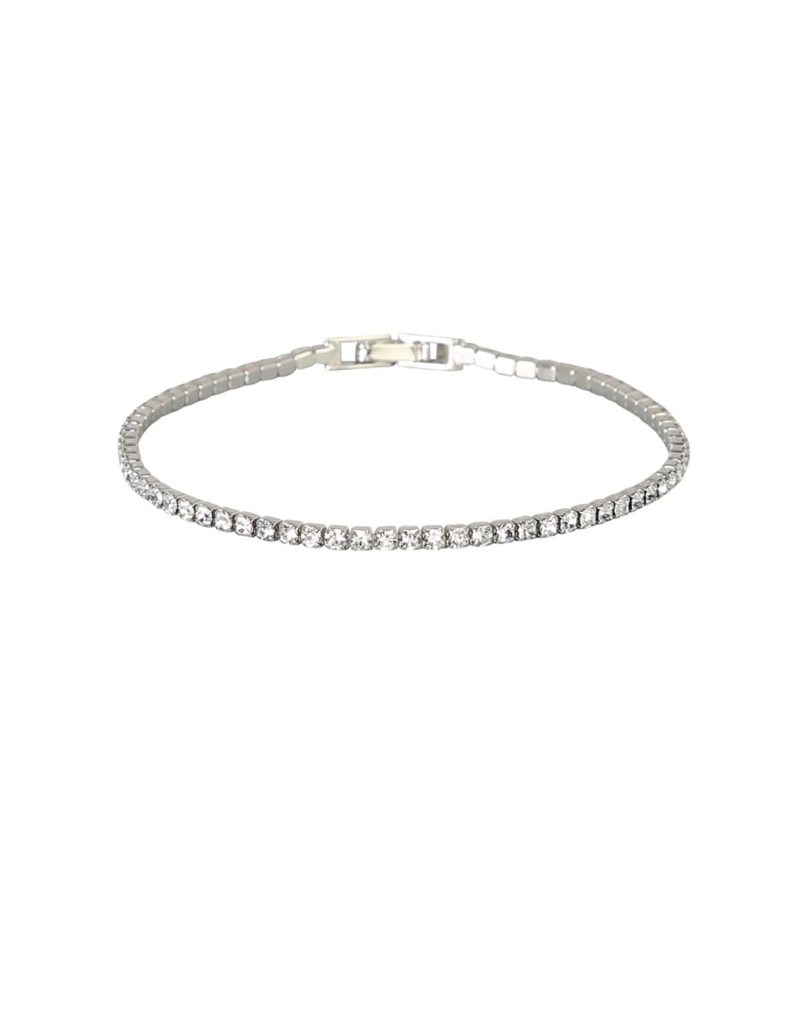 Merx Inc. Merx Crystal Tennis Bracelelt Silver