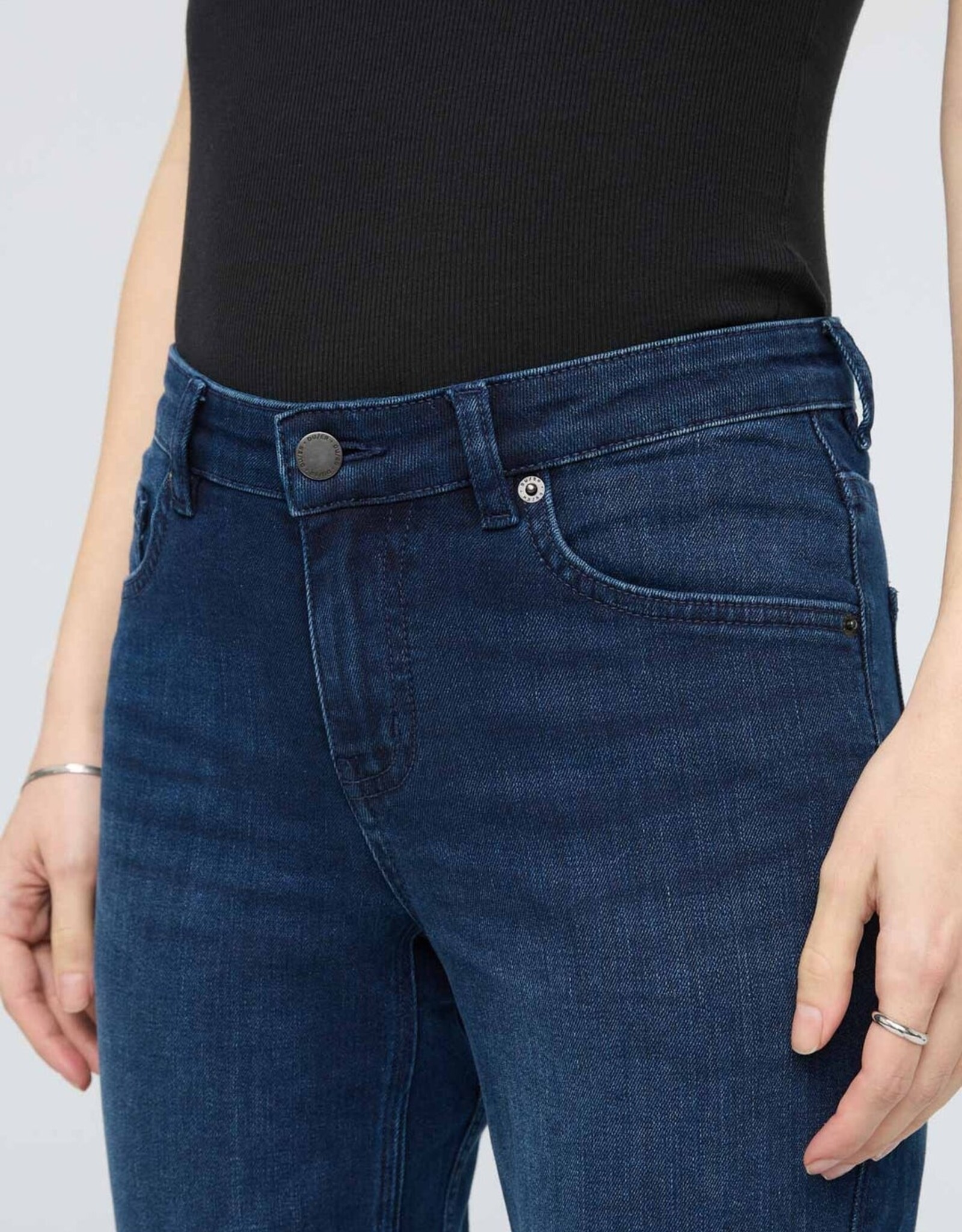 Duer Girlfriend Jean - Deep Sea