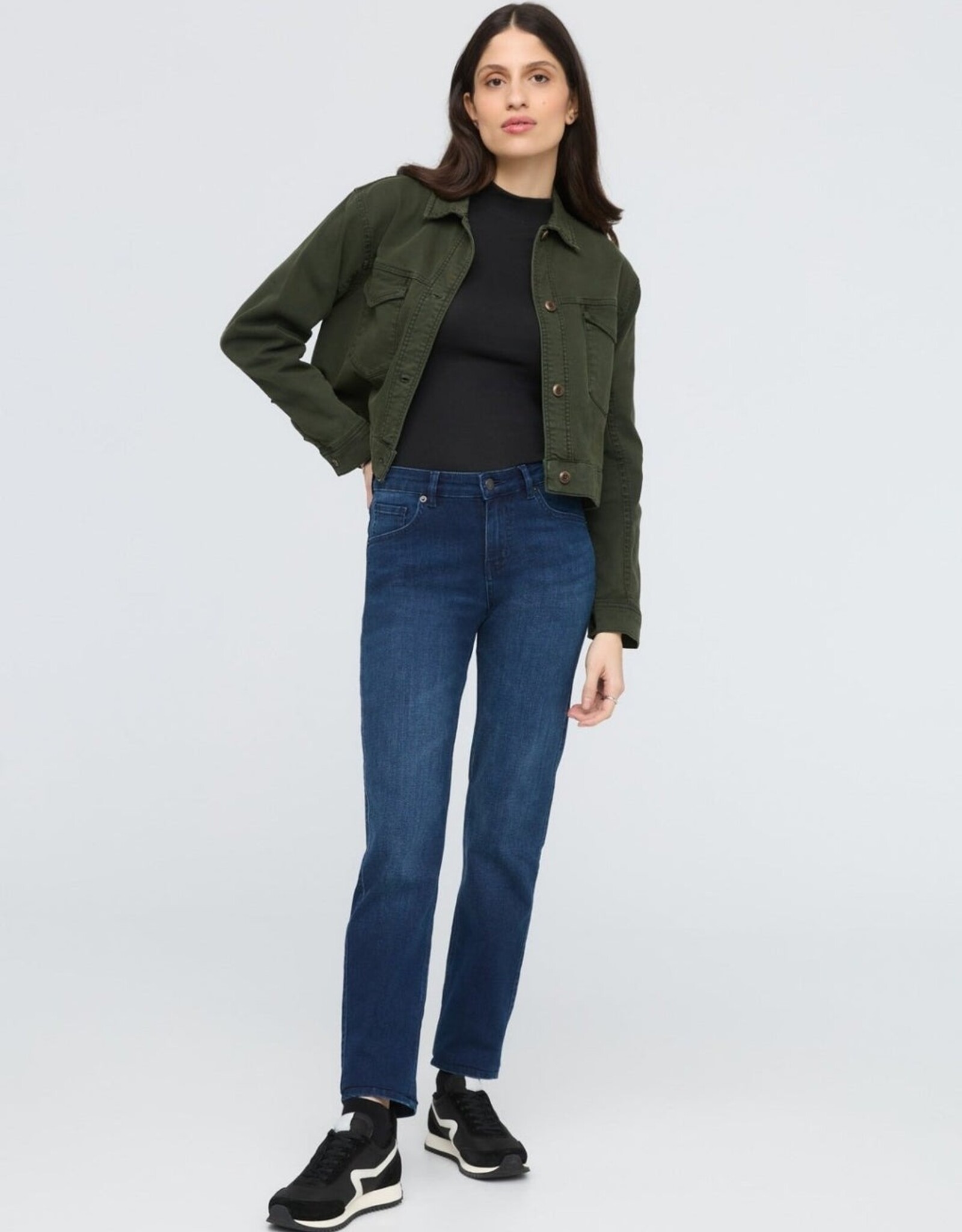 Duer Girlfriend Jean - Deep Sea