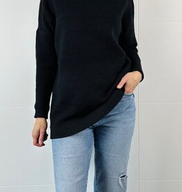 RD Style Nancy Ottoman Mock Neck Sweater