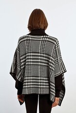 Molly Bracken Houndstooth Poncho