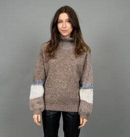 RD Style Britannia Striped Bell Arm Pullover